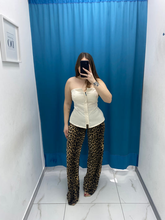 Pantalone leopardato 0028