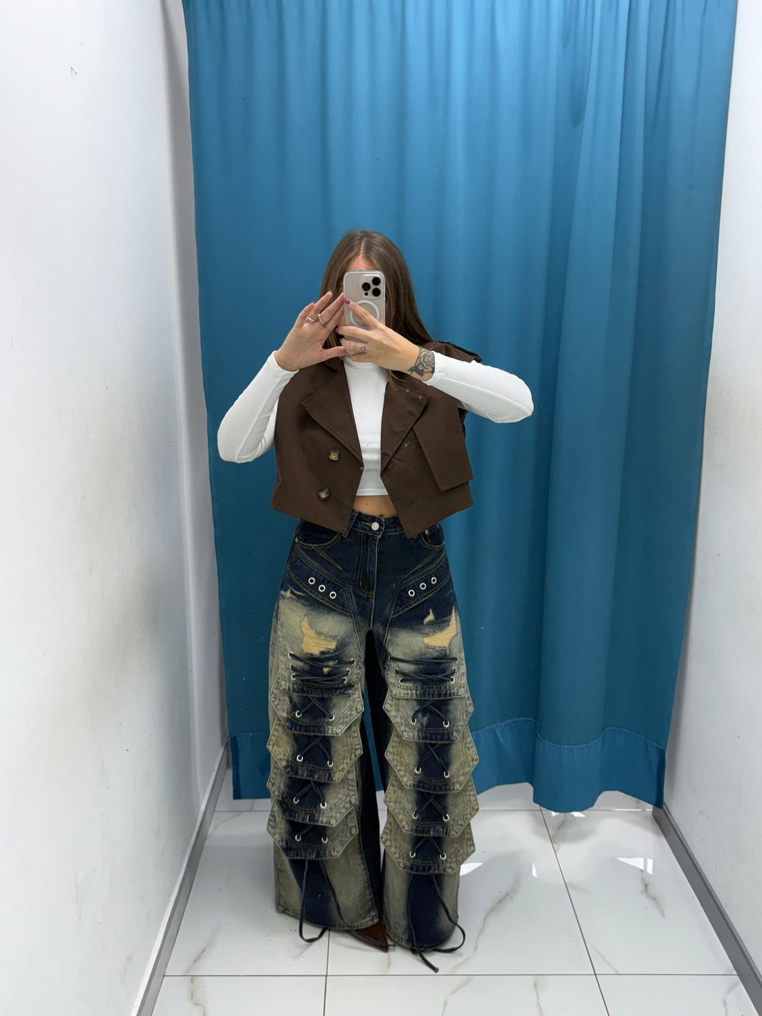Gilet- Trench corto 2035