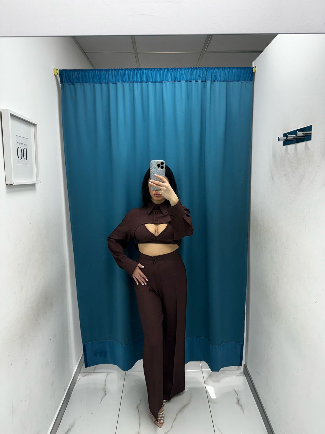 Coordinato top e pantalone 6333