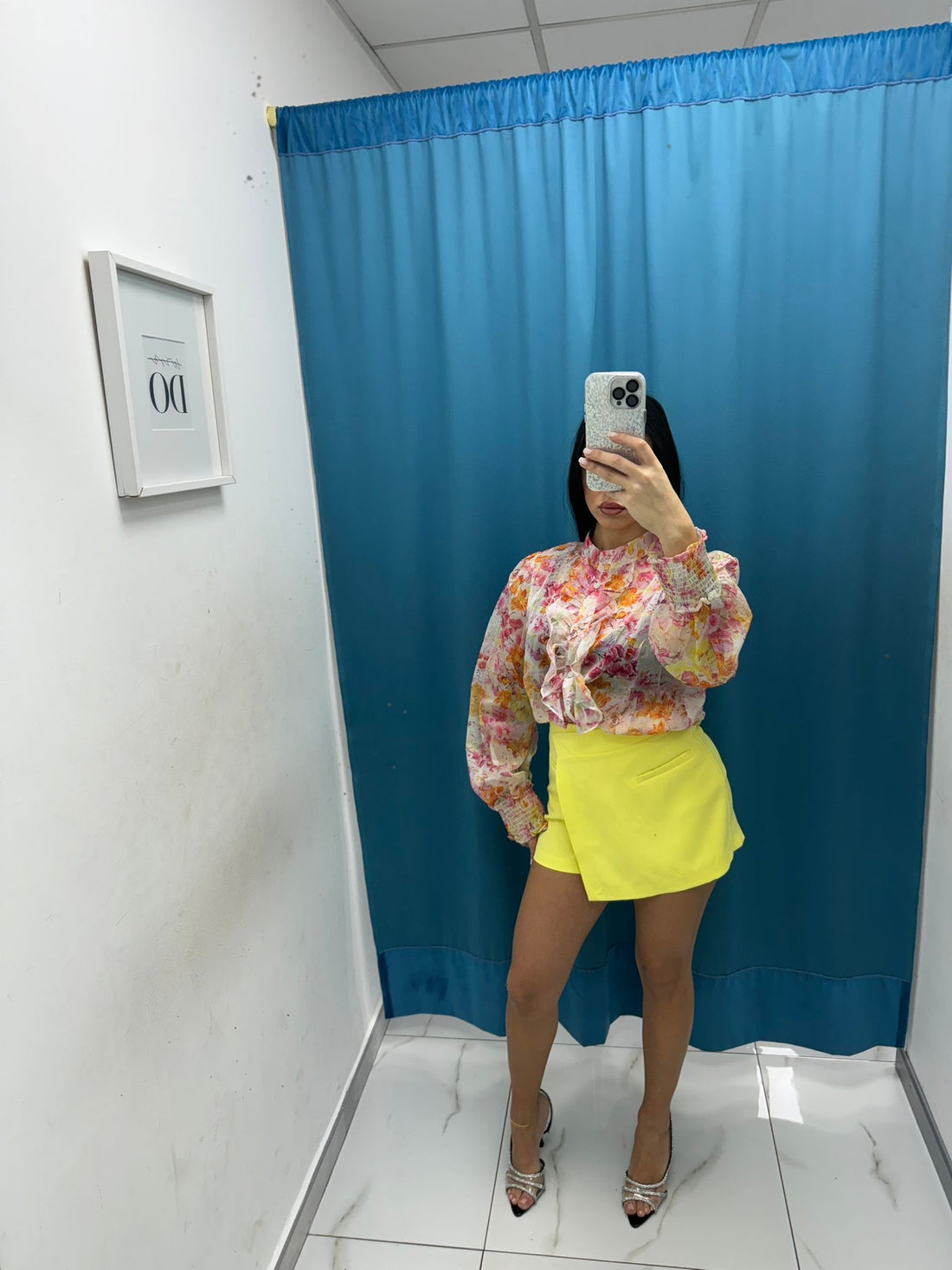 Camicia a fiori 81202