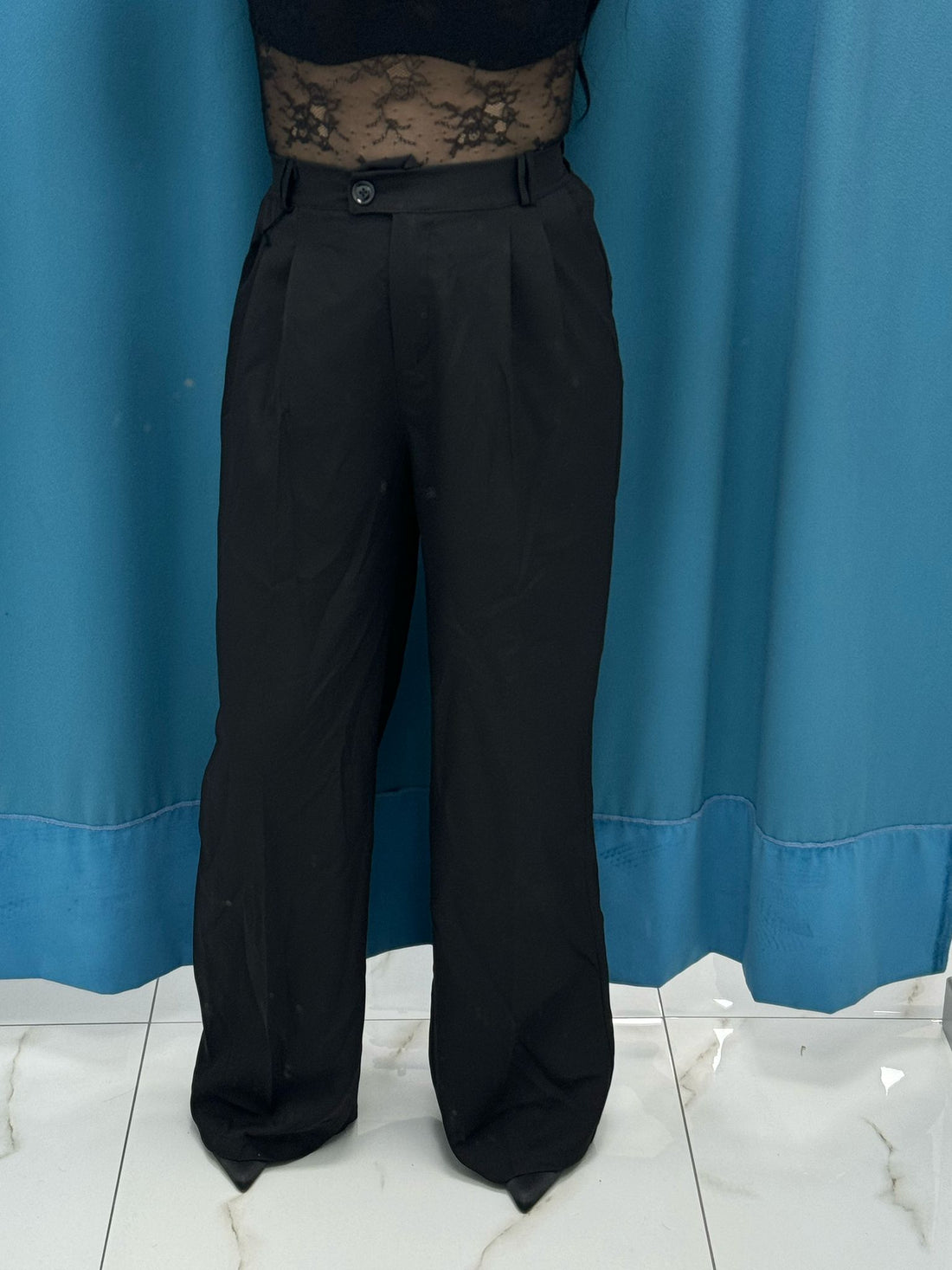 Pantalone wide leg 15592