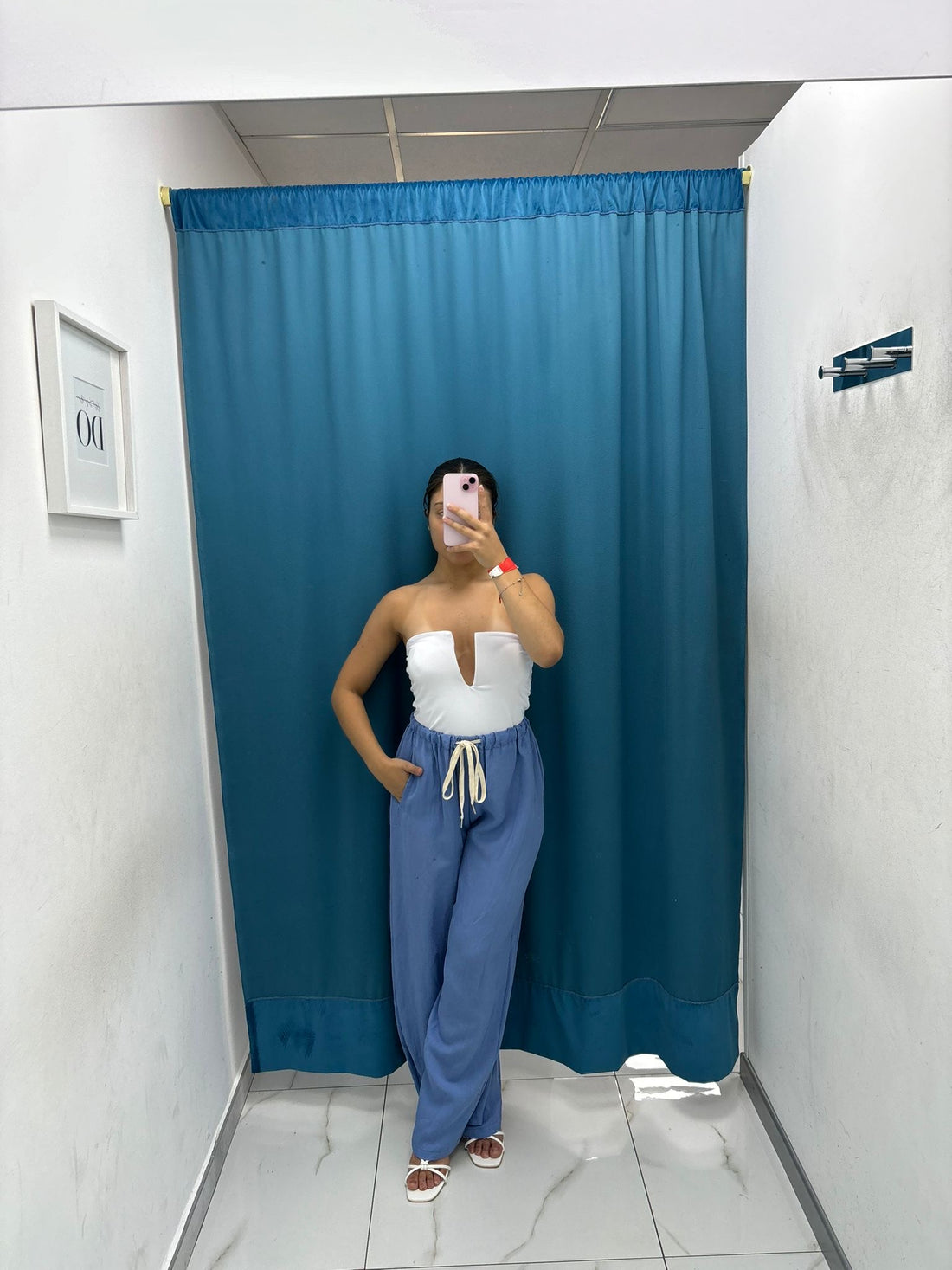 Pantalone in lino -5986