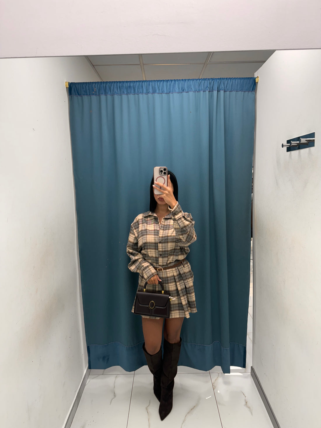 Coordinato a Quadroni – Pantagonna&Camicia-1205