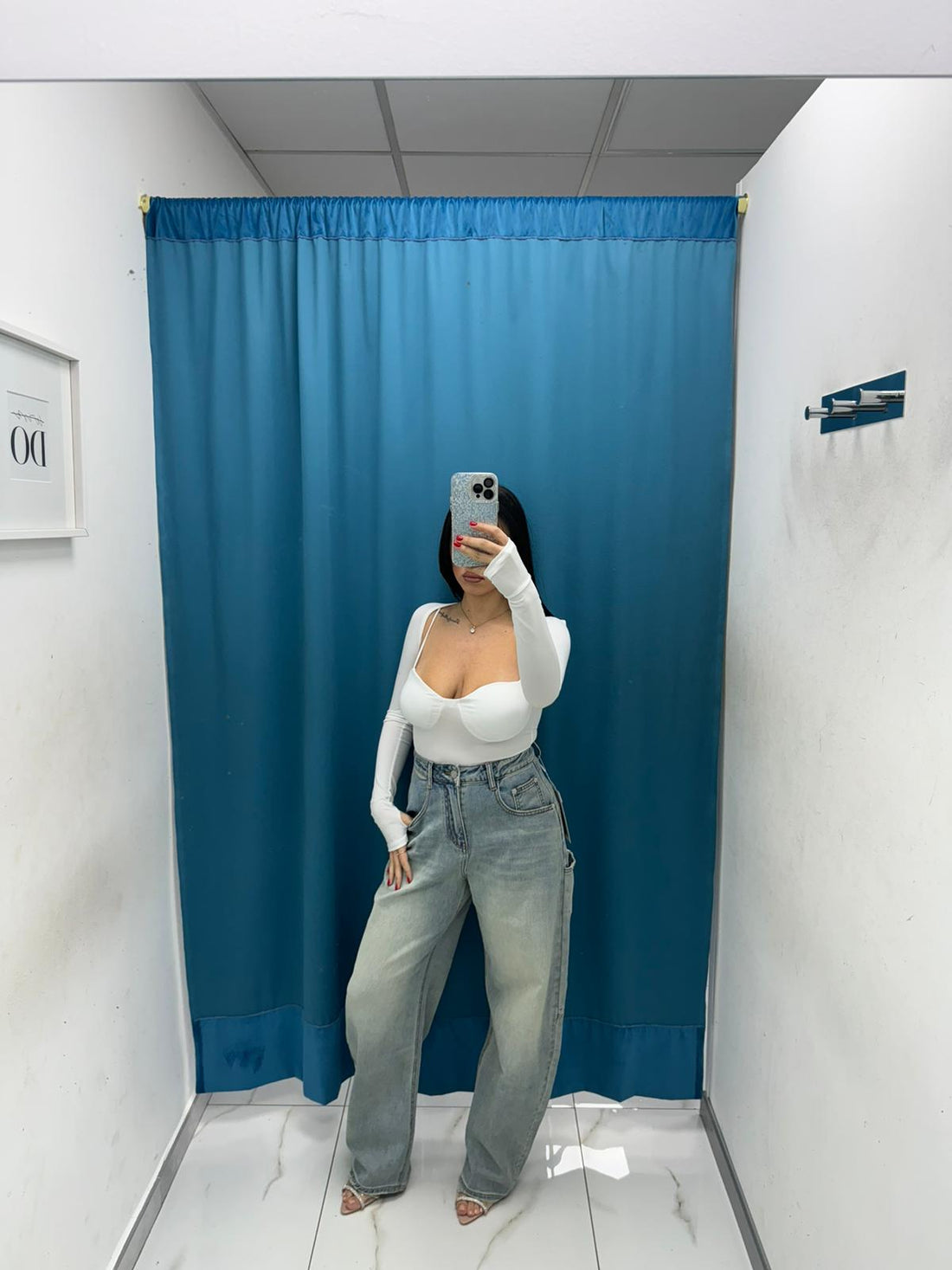 Jeans balloon sfumato 137