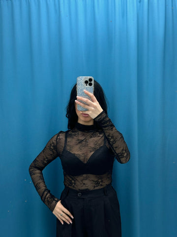 Maglia in pizzo 17112
