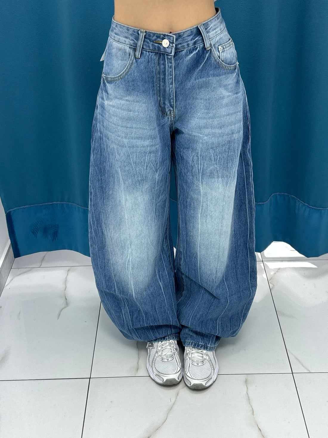 Jeans"Balloon Shade"-S22163