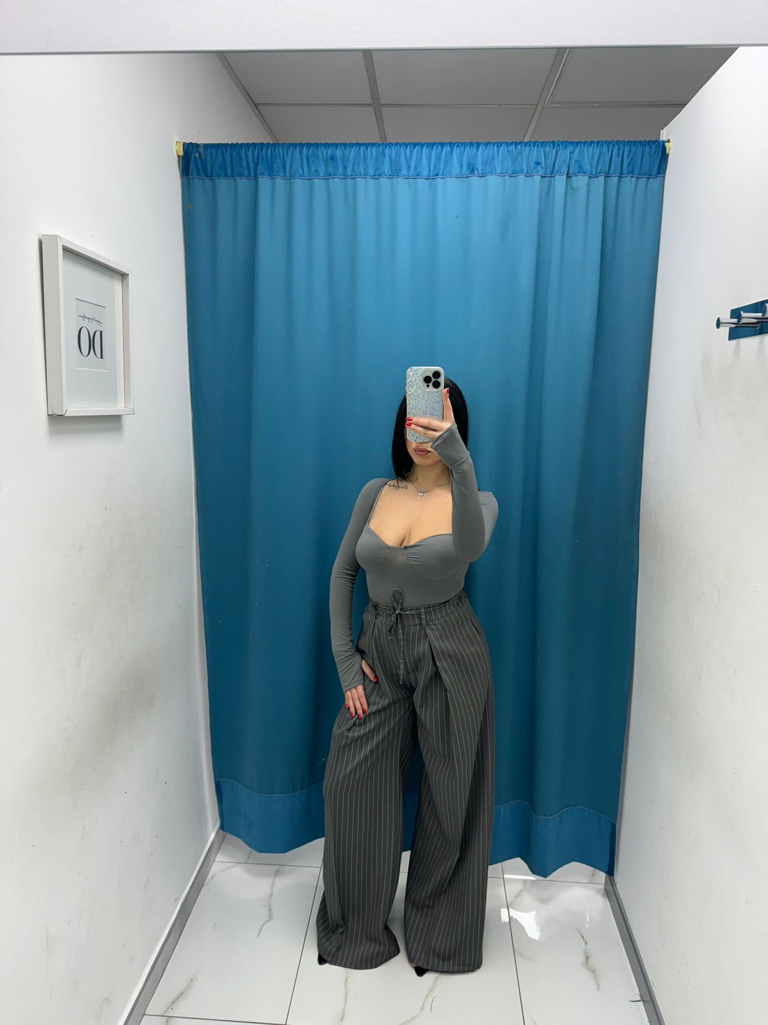 Pantalone a righe 39655