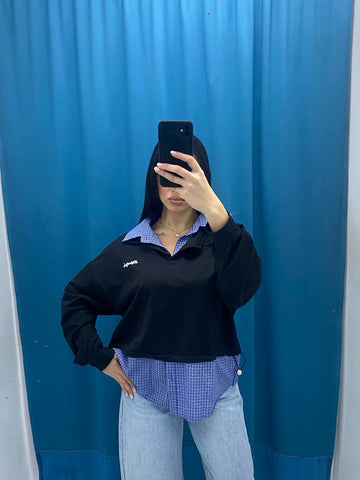 Polo con camicia 25227
