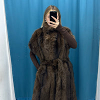 Cocoa Wrap Fur - 03224