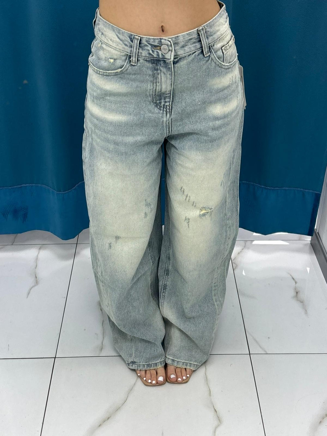Jeans"Ivory Fade"-5809