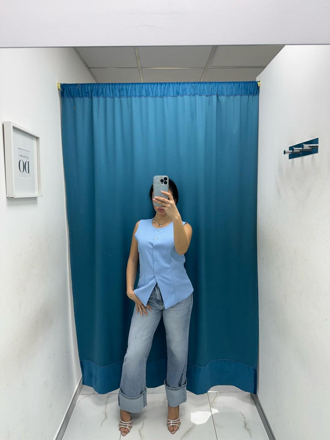 Jeans con risvolto 632