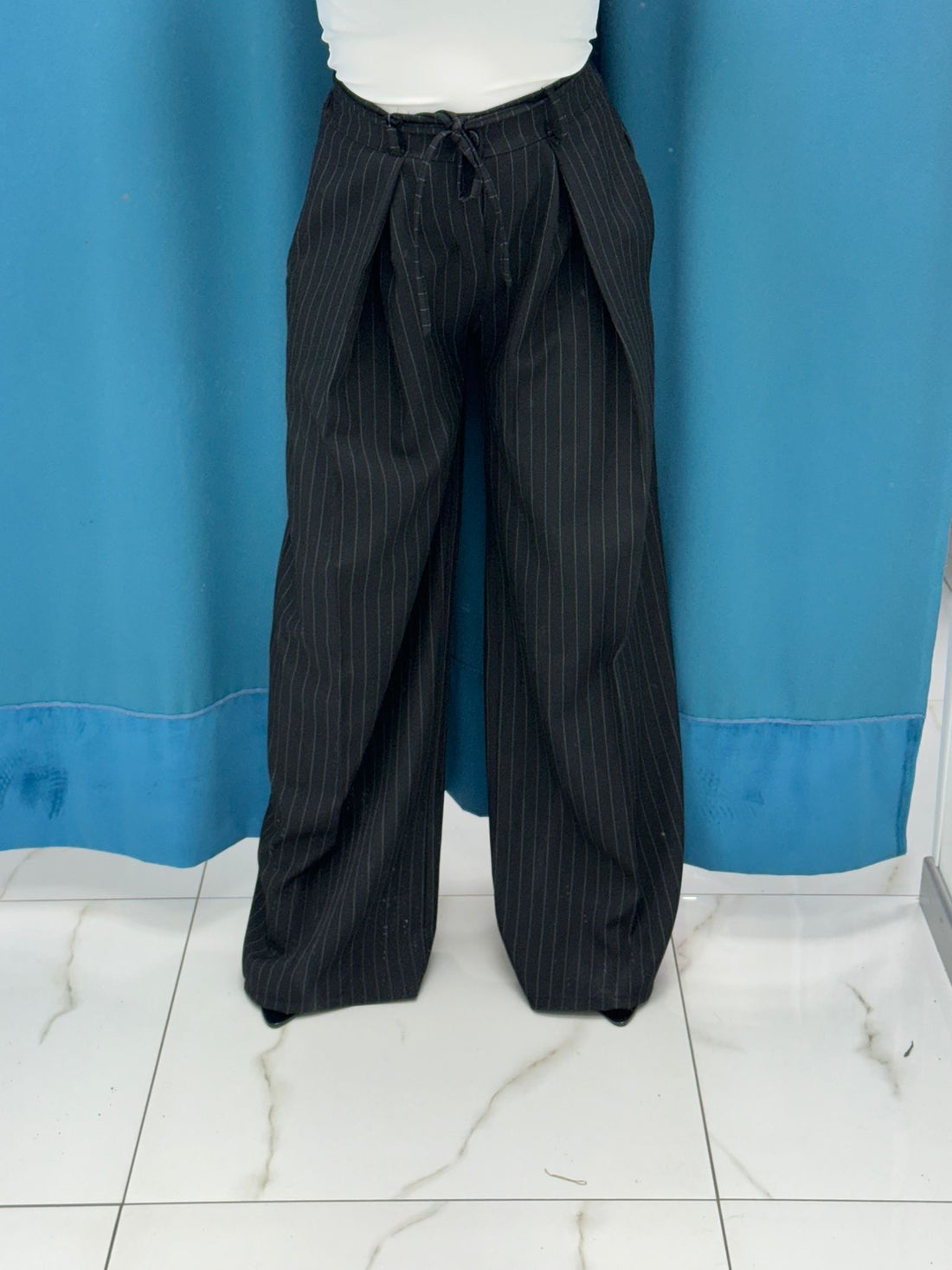 Pantalone a righe 39655