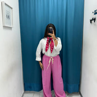 Pantalone in lino -5986