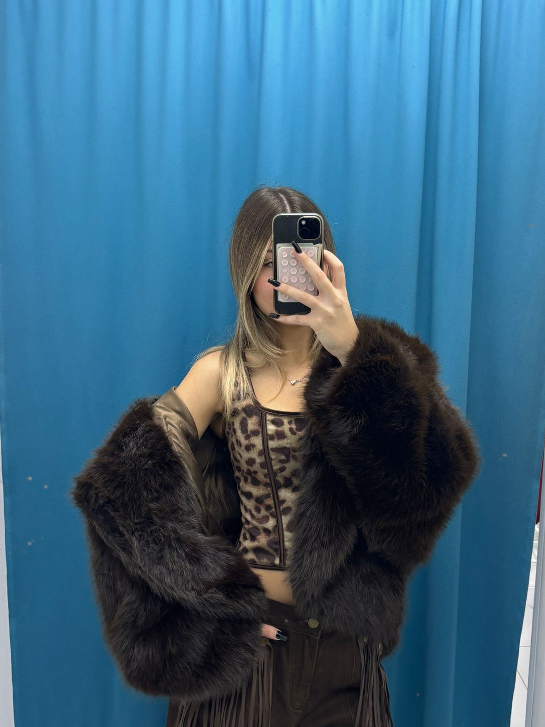 Pelliccia Velvet Glam 68343