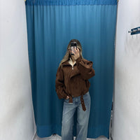 Giubbino "Biker in Suede"-2888