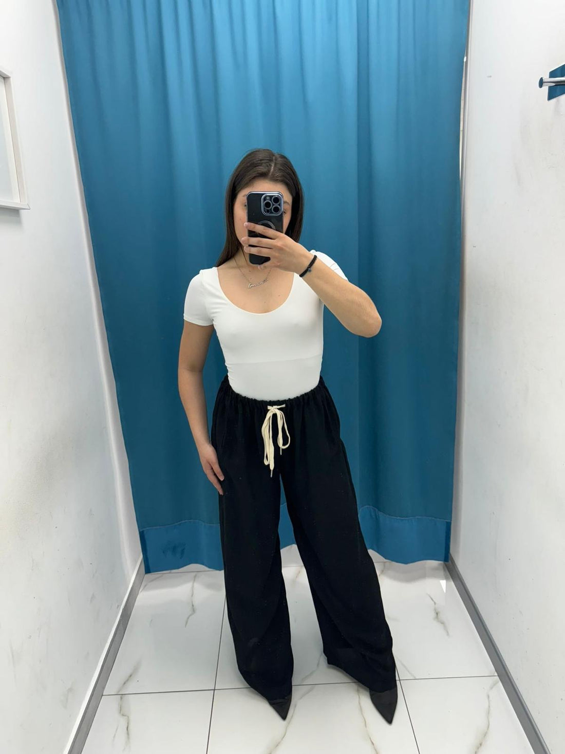 Pantalone in lino -5986