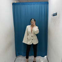 Giacca Pois con cintura 38710