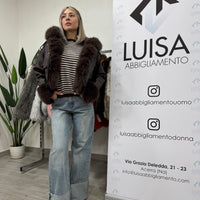 Brown Sugar Fur Jacket - 2475