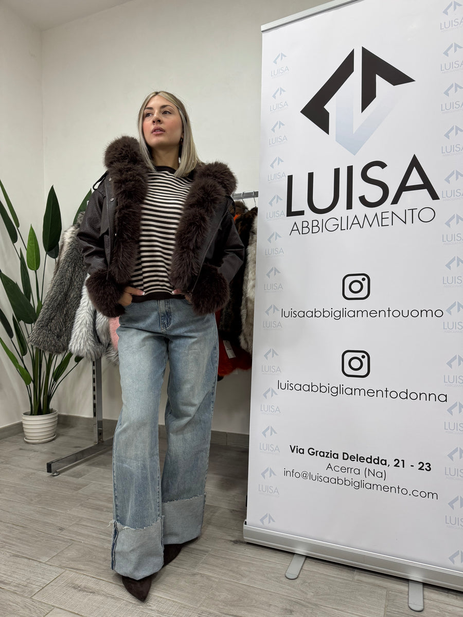 Brown Sugar Fur Jacket - 2475