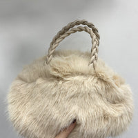Borsa in eco pelliccia