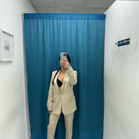 Tailleur giacca e pantalone beige 85613