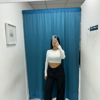 Pantalone wide leg 13127