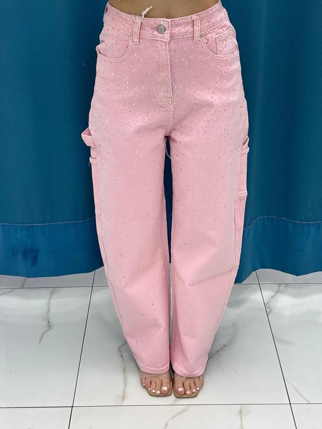Jeans “Pink Stardust”-1605