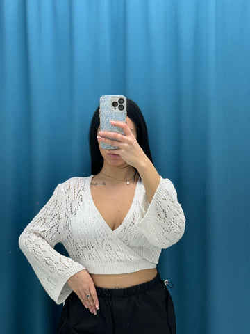 Blusa crochet 2430