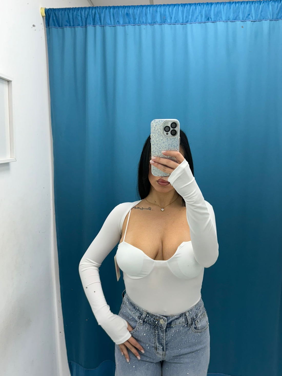 Body con manicotto 18399