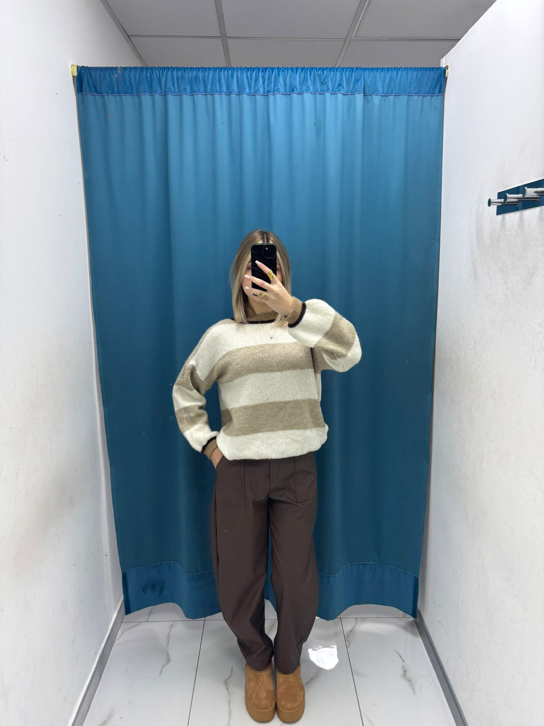 Pattern Cozy Knit - A3110