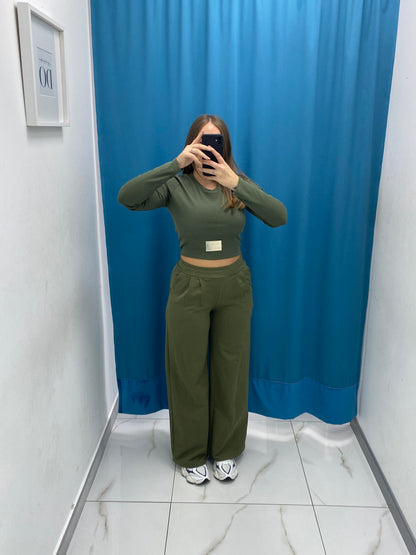 Coordinato top e pantalone