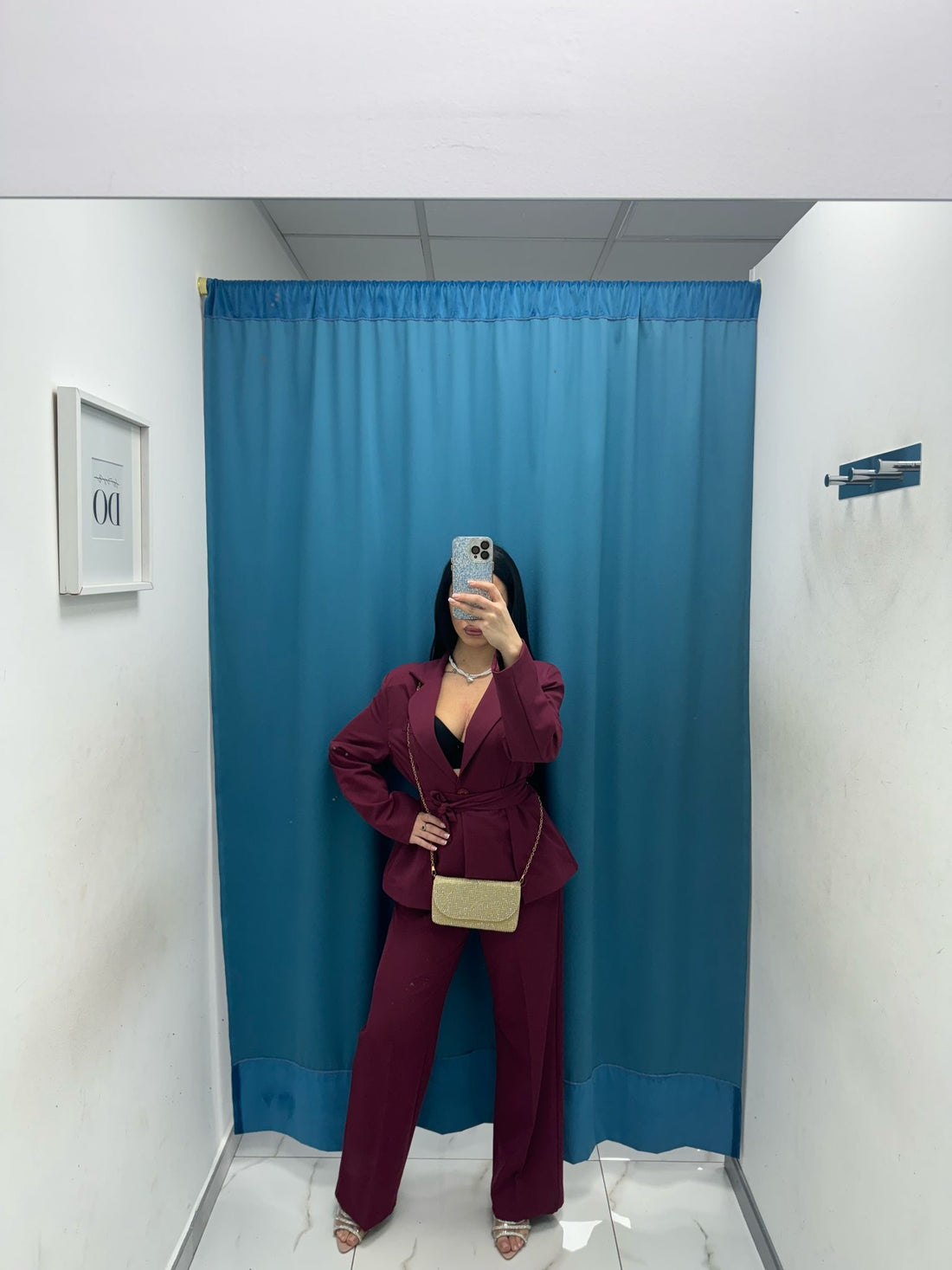 Tailleur con cintura 13158
