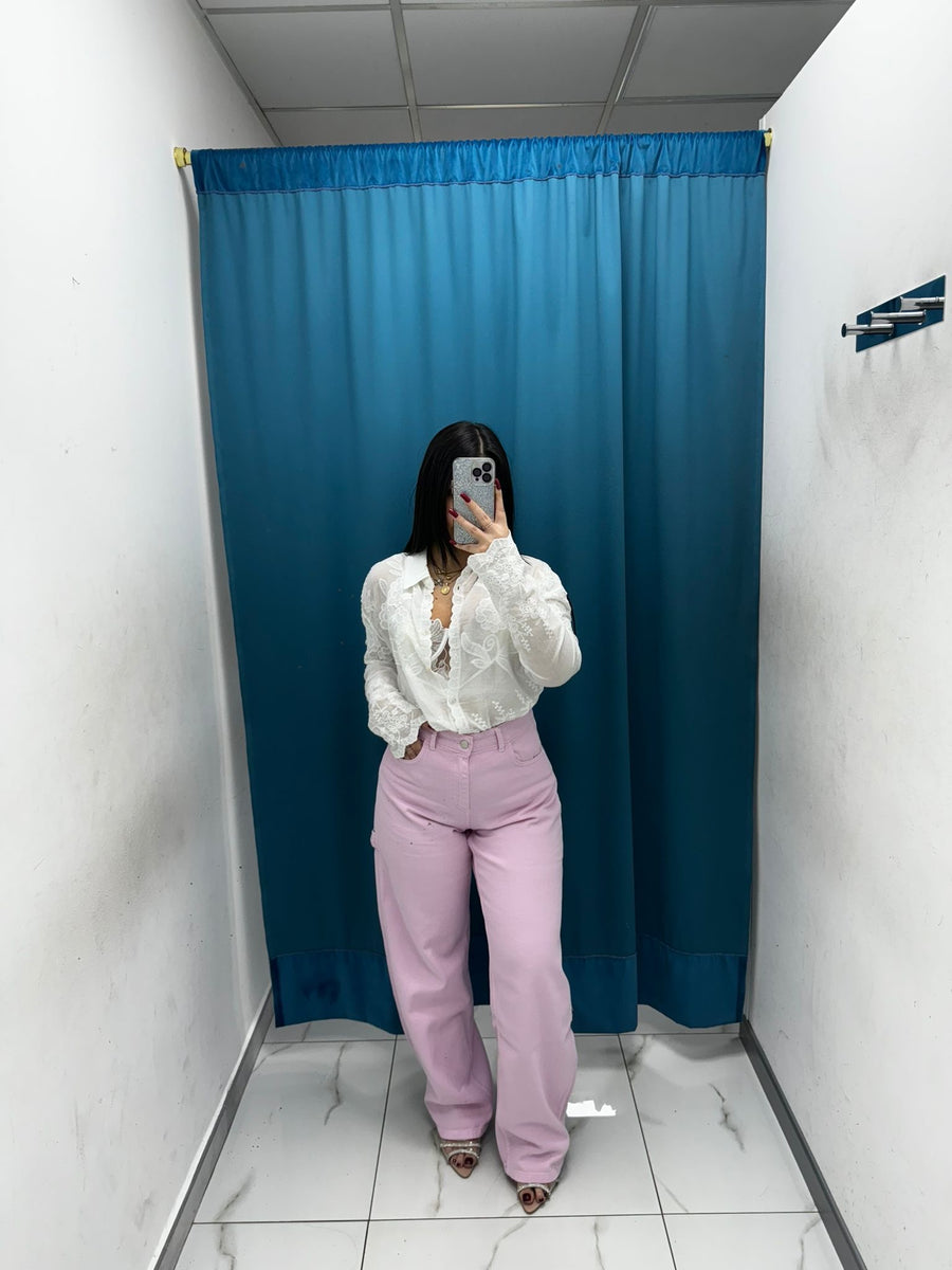 Jeans rosa barbie 072