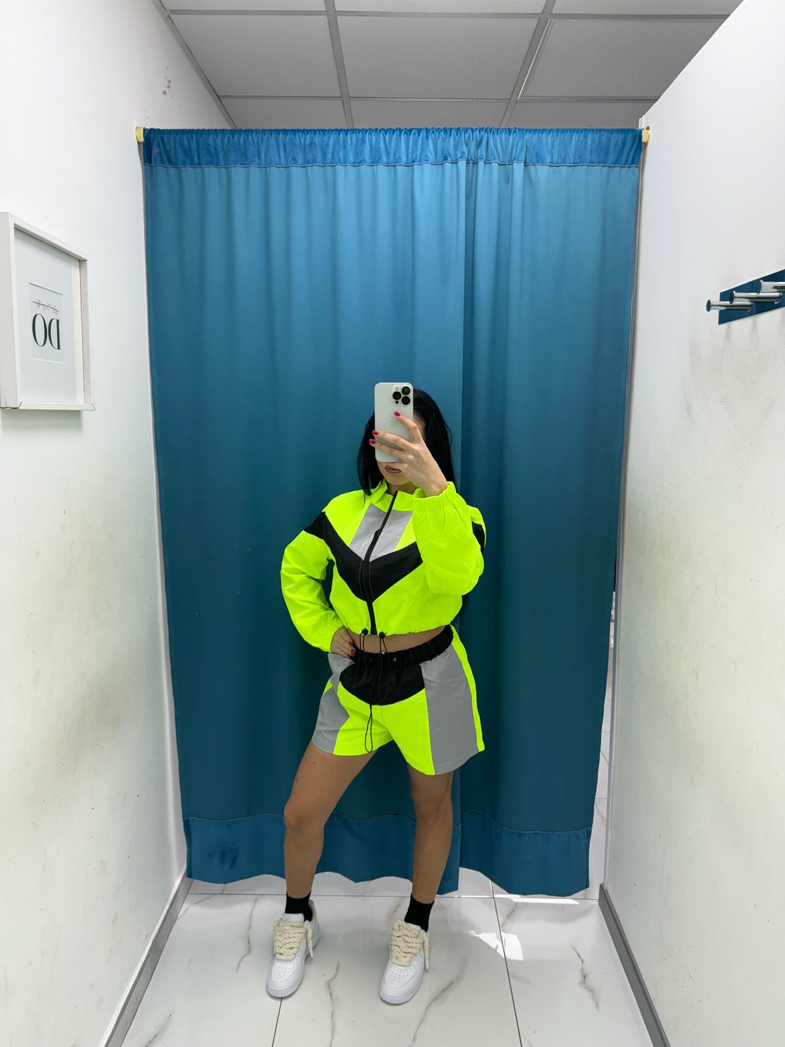 Coordinato giacca e shorts 9366