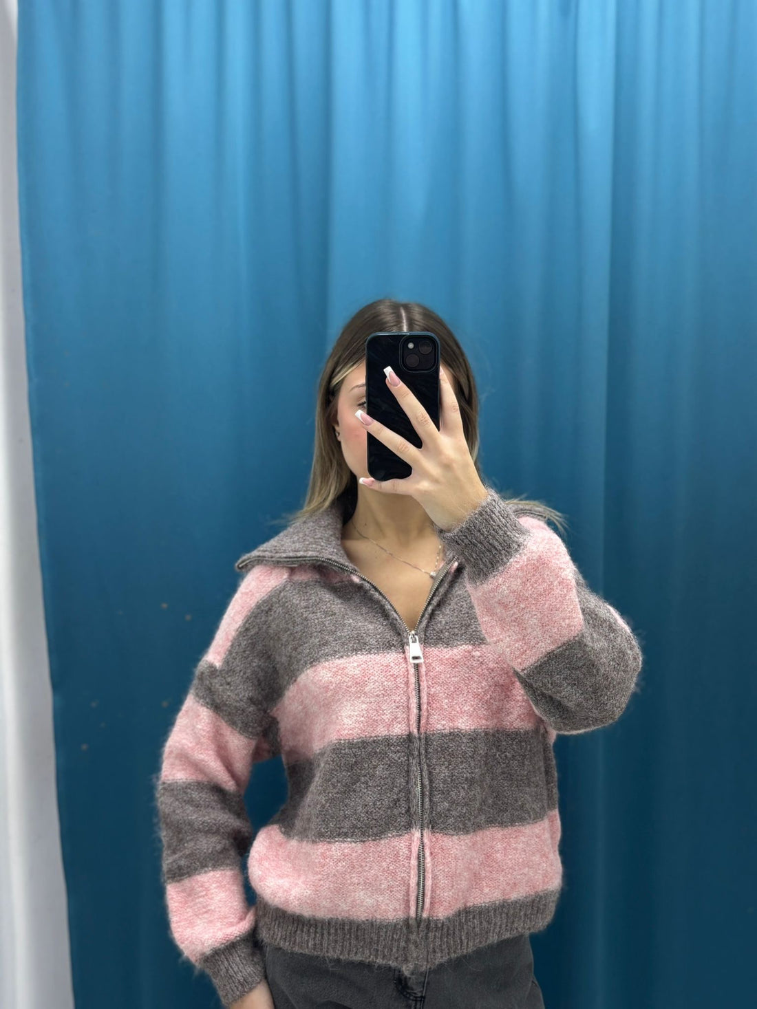 Cardigan"cocoon"-51201