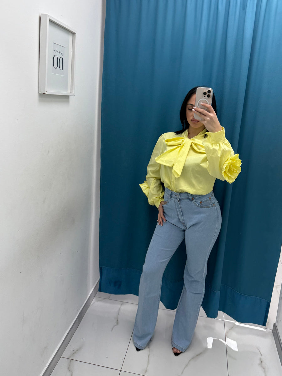 Jeans flare denim E47