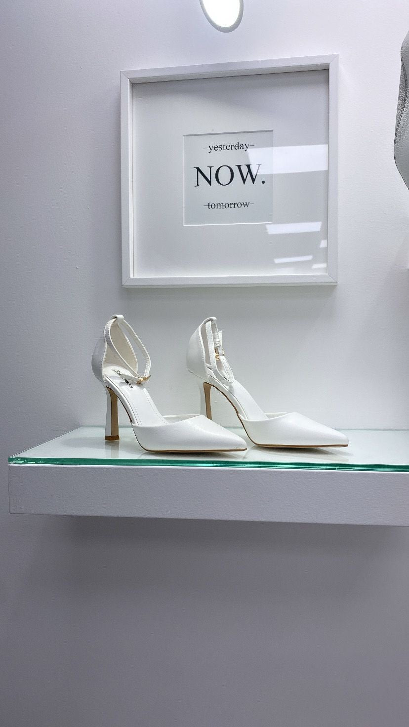 Décolleté bianco 0035