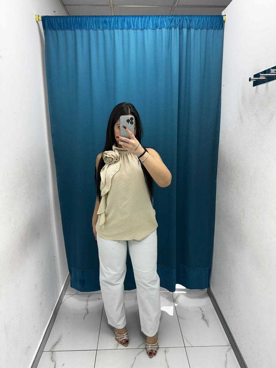 Blusa satin 3252