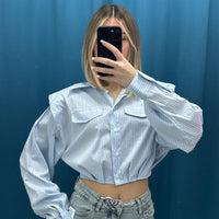 Camicia"Righe Sospese"-3229