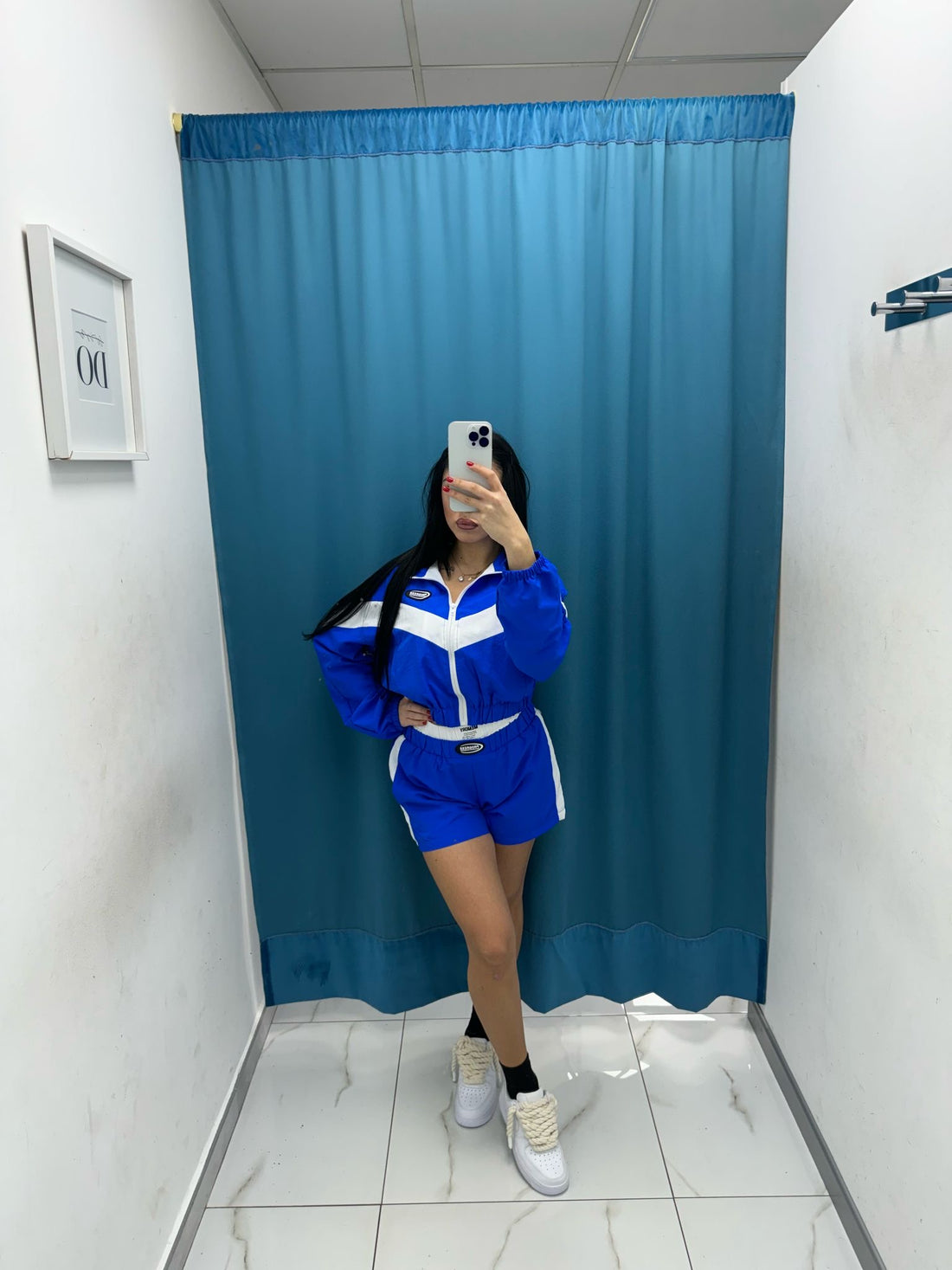 Coordinato giacca e shorts 9366