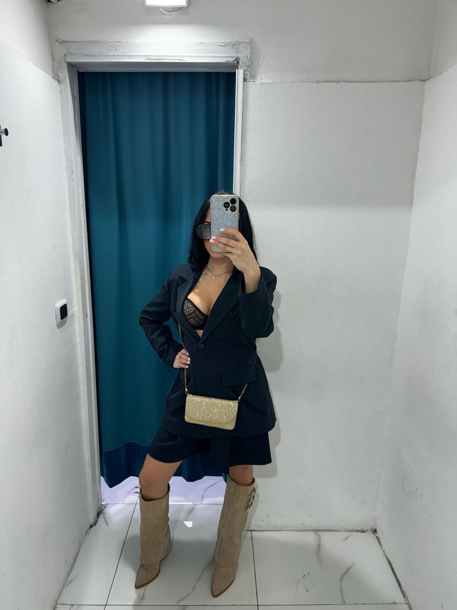 Coordinato giacca e shorts 2535