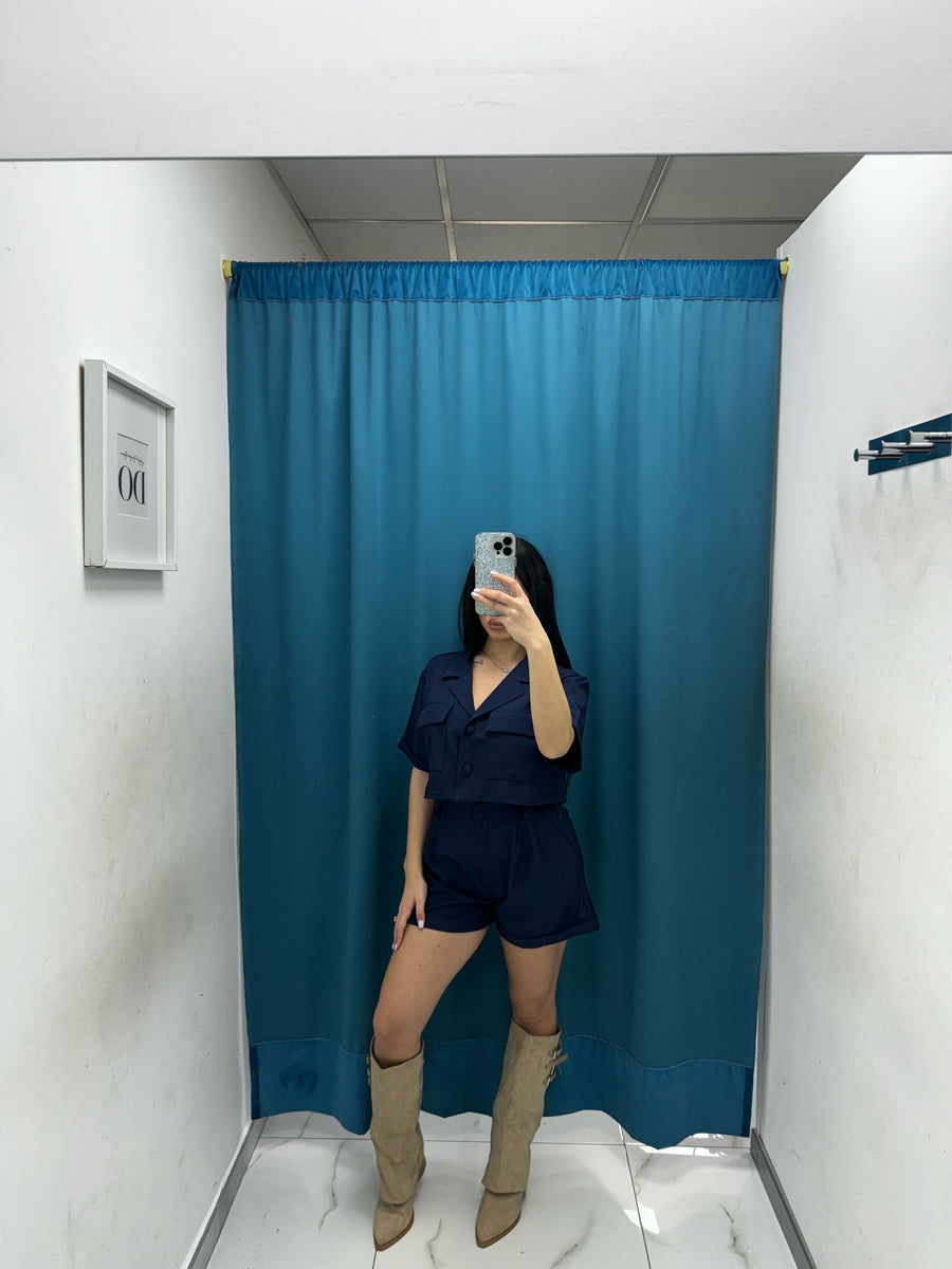 Coordinato giacca e shorts 9205