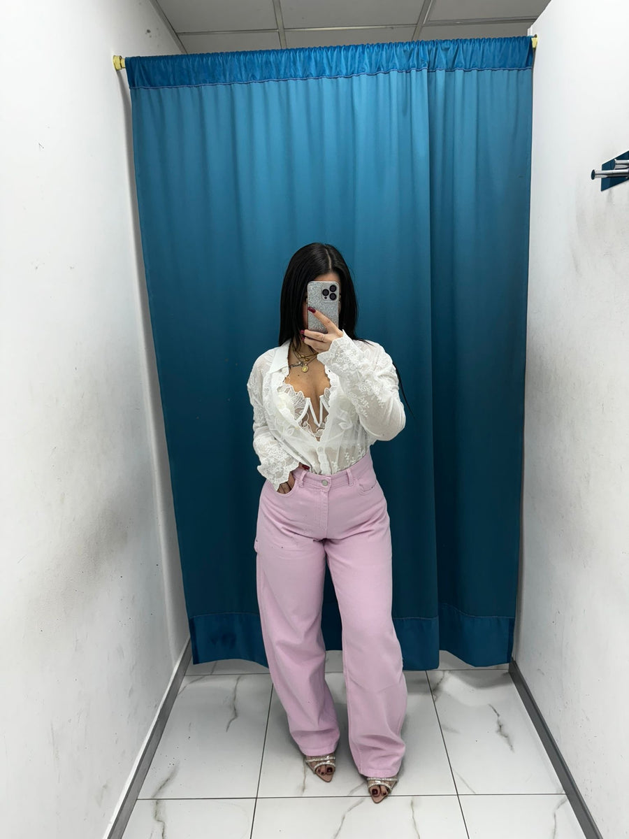 Jeans rosa barbie 072