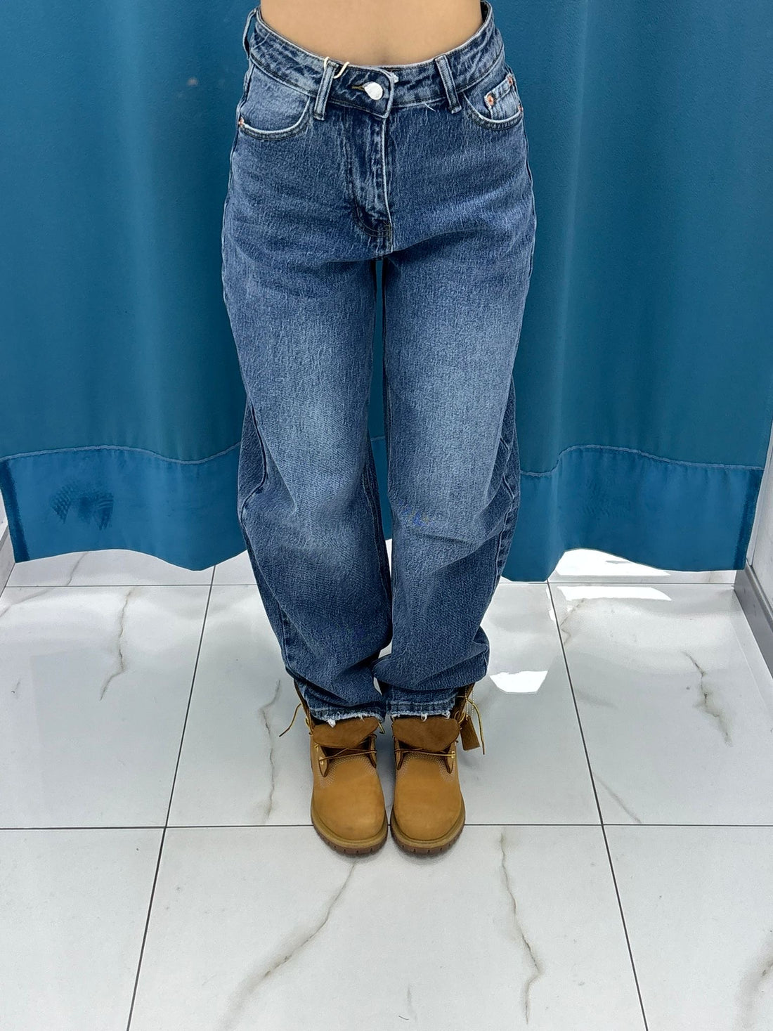 jeans"Dark Straight Denim"-F2369