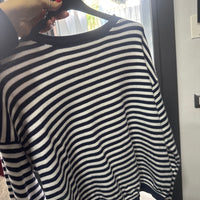 Striped Baby Tee - 3214