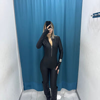 Urban Zip Jumpsuit - 12351