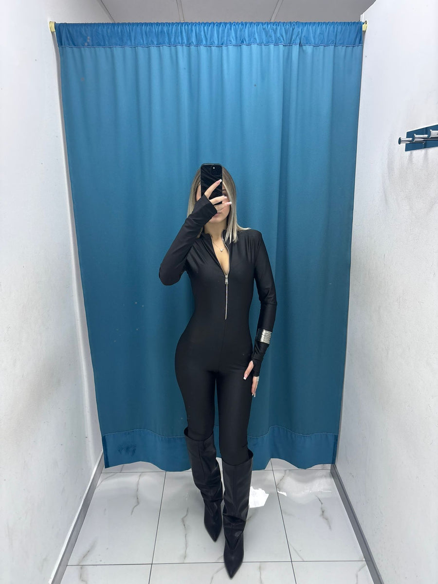 Urban Zip Jumpsuit - 12351