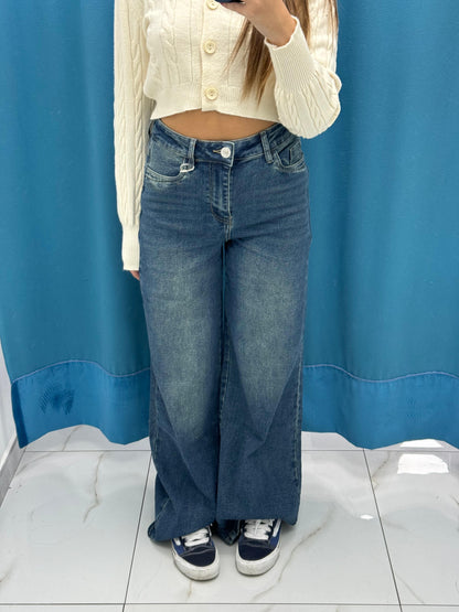 Jeans a palazzo vintage 8405