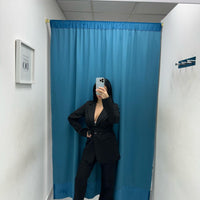 Tailleur con cintura 046