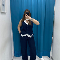 Tailleur gilet e pantalone 87137